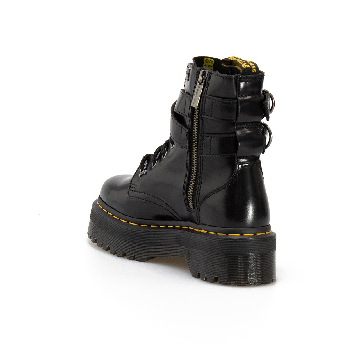 DR MARTENS 26666001 BLACK Anfibi Donna 