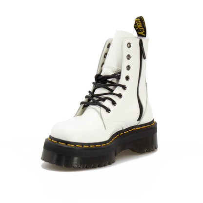 Stivaletti Dr. Martens Jadon Polished Smooth Bianchi