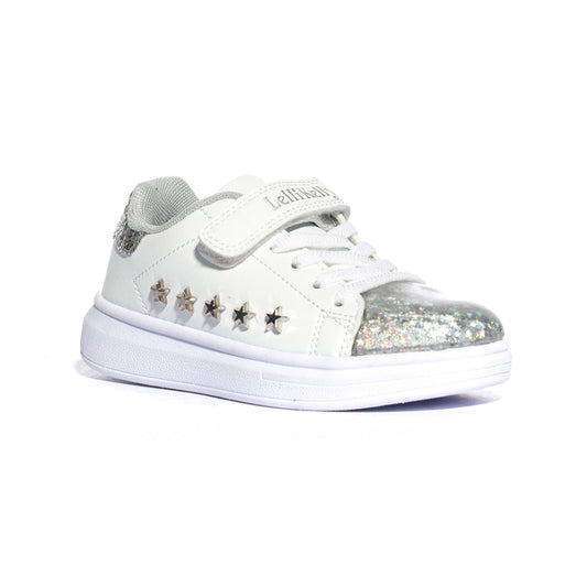 LELLI KELLY LK5821 BIANCO ARGENTO Sneakers Bambina 