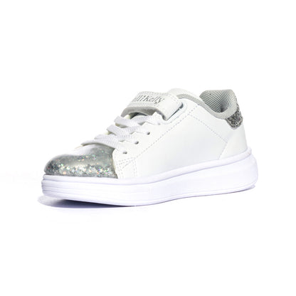 LELLI KELLY LK5821 BIANCO ARGENTO Sneakers Bambina 