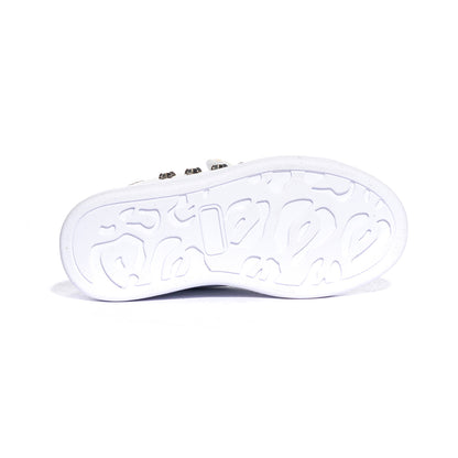LELLI KELLY LK5821 BIANCO ARGENTO Sneakers Bambina 
