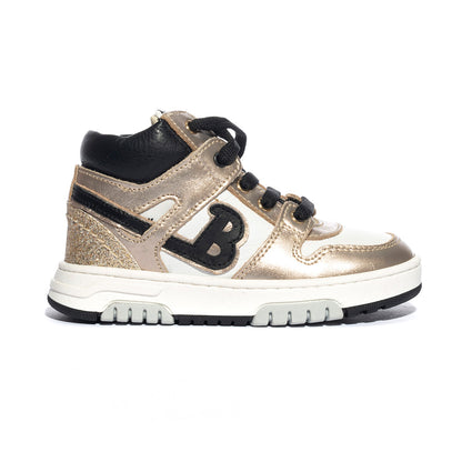 BALDUCCI RUJA1004 CHAMPAGNE BIANCO Sneakers Bambina 