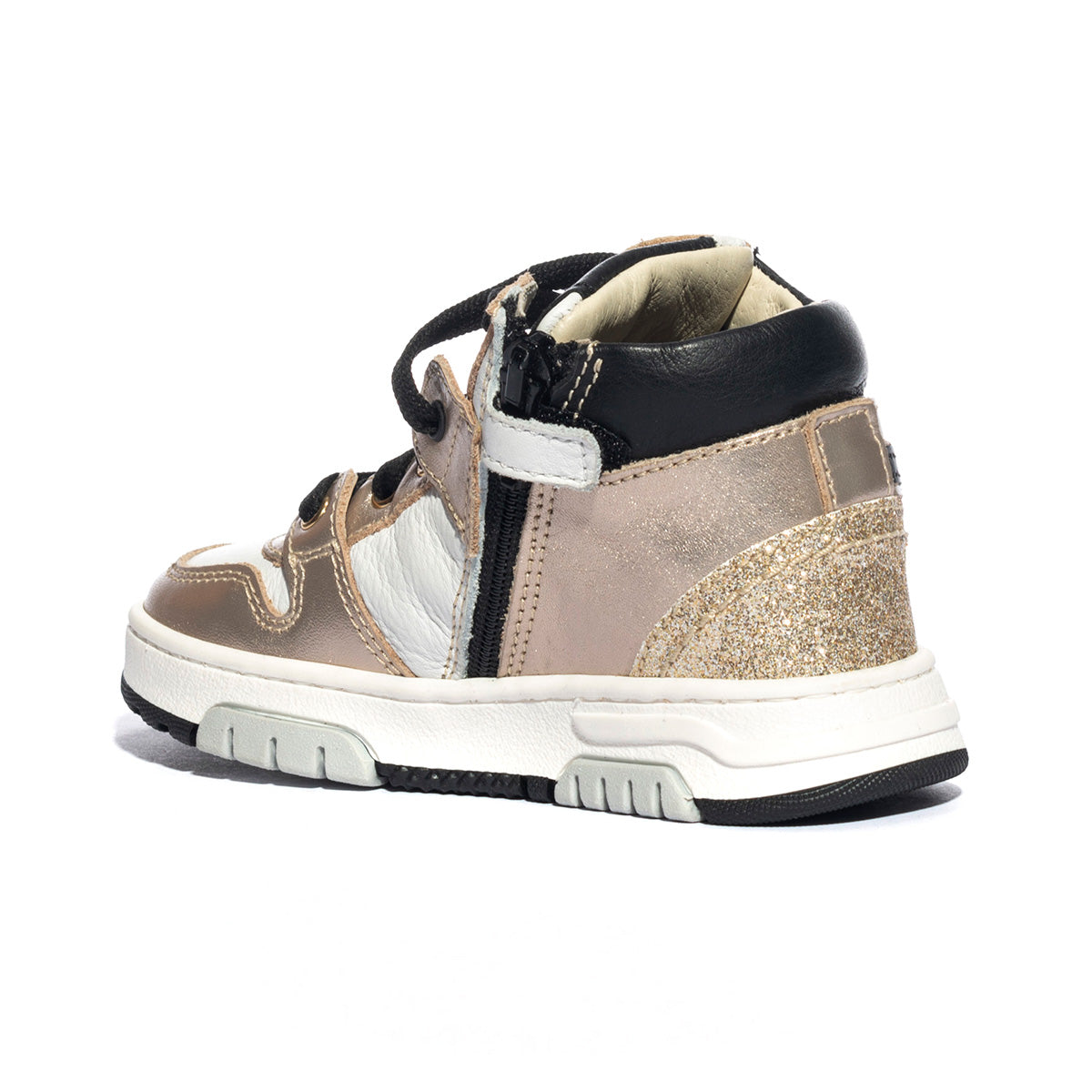 BALDUCCI RUJA1004 CHAMPAGNE BIANCO Sneakers Bambina 