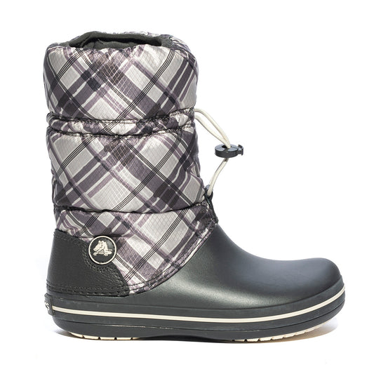 CROCS BOOT PLAIDGREY