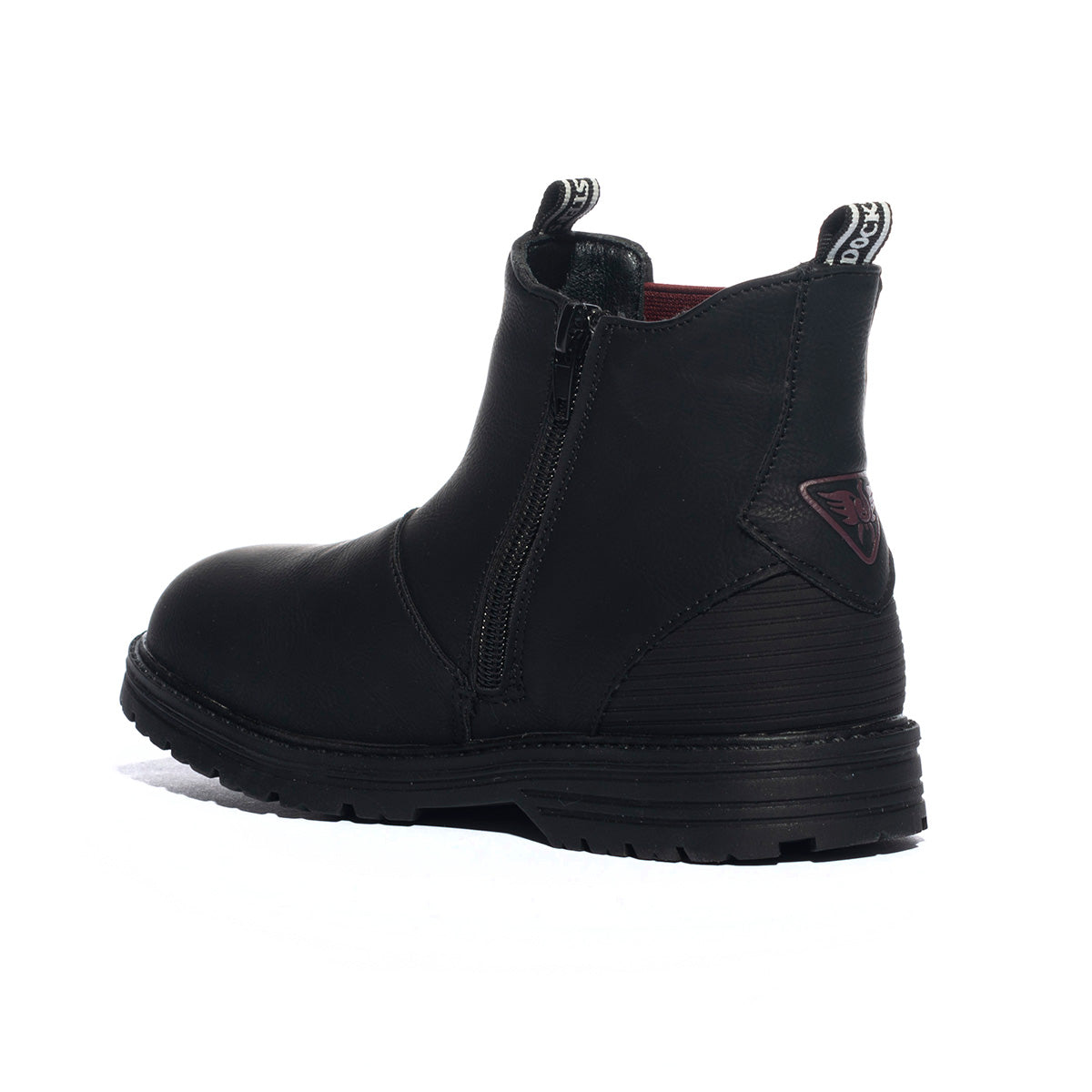 DOCKSTEPS DSJ000402000 BLACK RED Stivaletti Bambino 