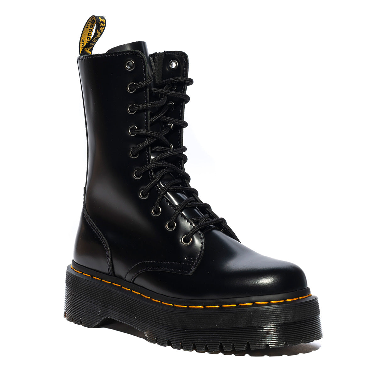 DR MARTENS 25565001 BLACK Anfibi Donna 