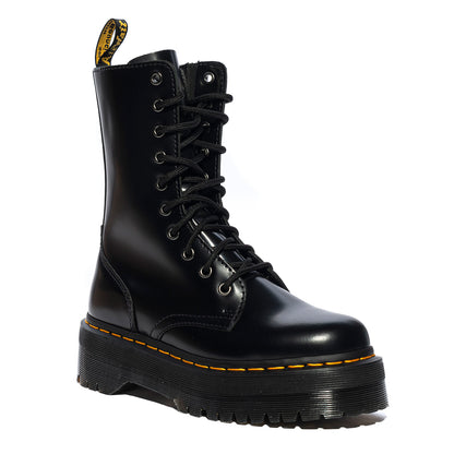 DR MARTENS 25565001 BLACK Anfibi Donna 