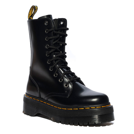 DR MARTENS 25565001 BLACK Anfibi Donna 