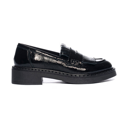 FRAU 97Z5 NERO Mocassini Donna 