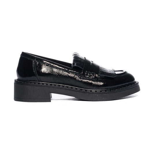 FRAU 97Z5 NERO Mocassini Donna 