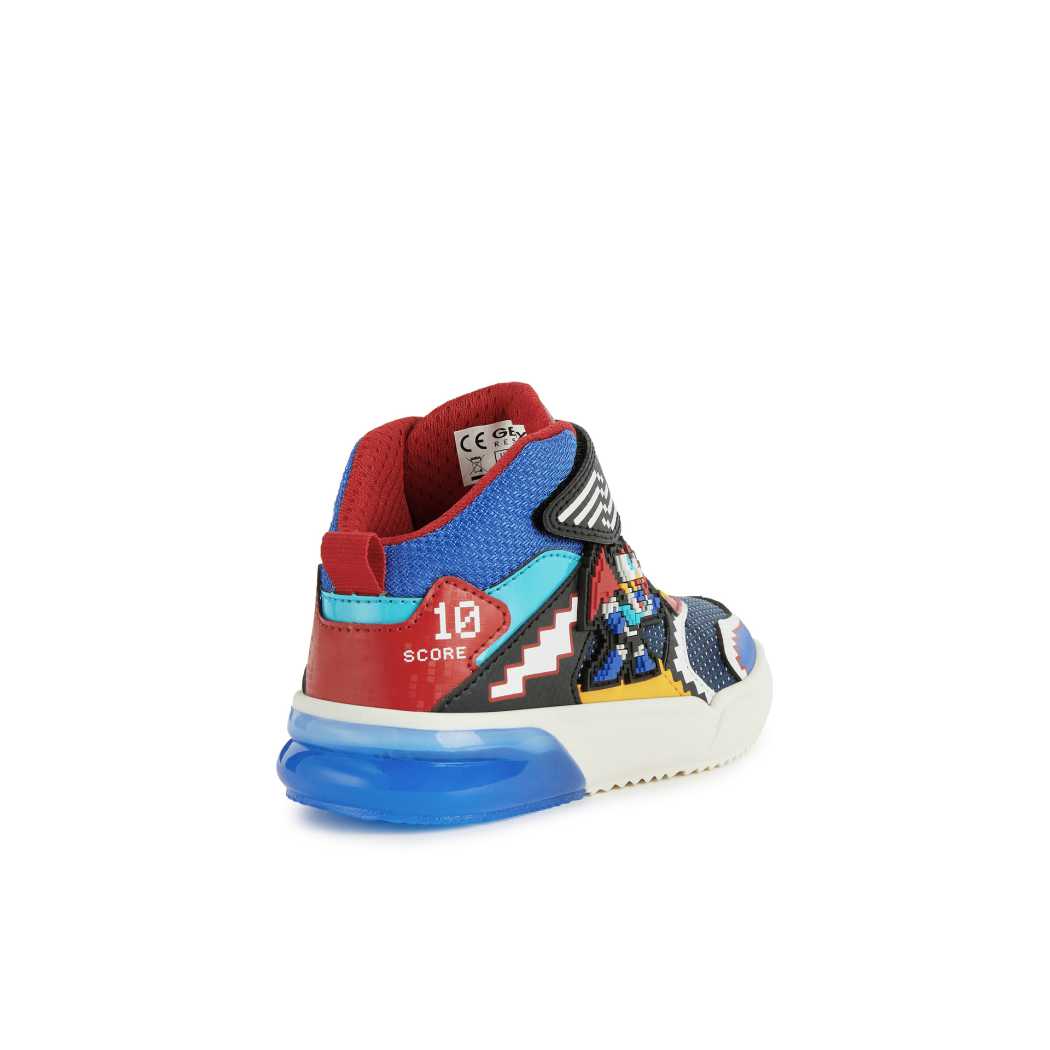 GEOX J269YB ROYAL RED C0833 Sneakers Bambino 