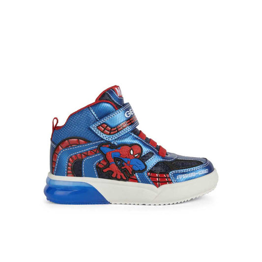 Sneakers Geox Spiderman Grayjay Blu Rosso