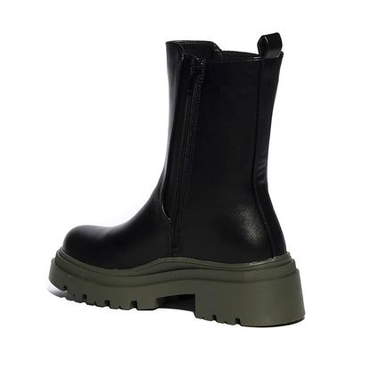 KHARISMA 4401 NERO VERDE Stivaletti Donna 