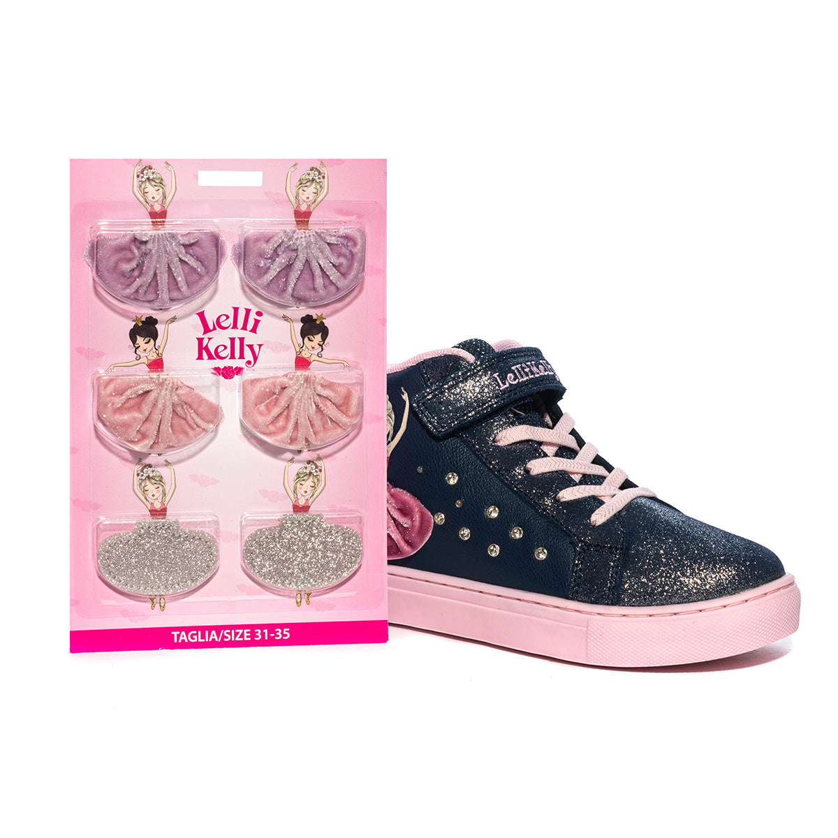 LELLI KELLY LK2286 BLU Sneakers Bambina 