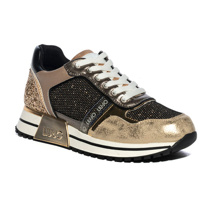 LIUJO 4F2775TX069S1875 TAUPE GOLD Sneakers Donna 