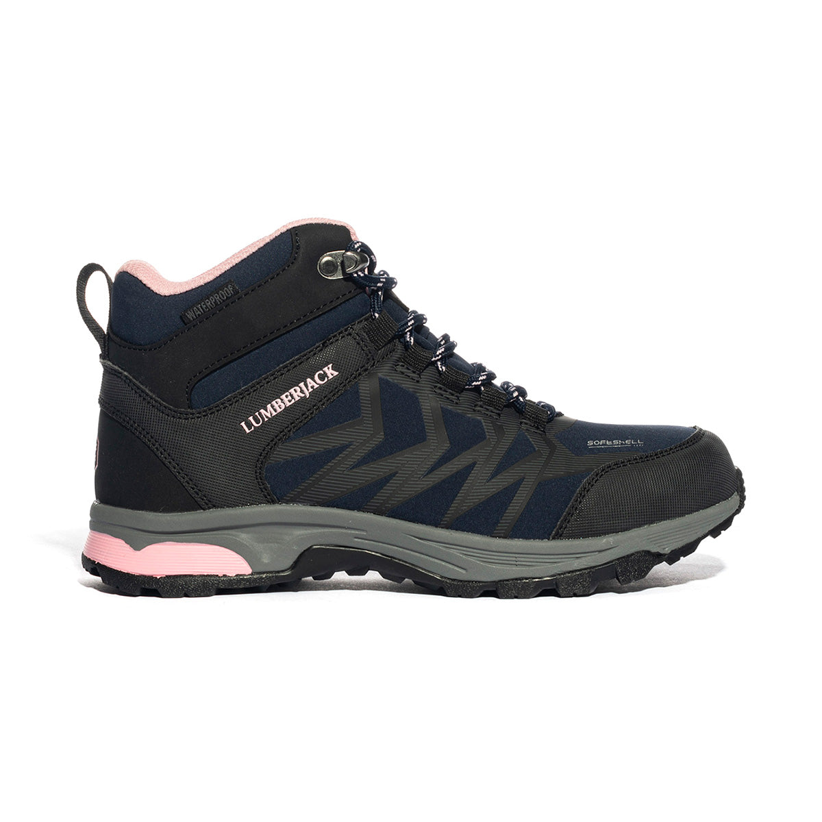 LUMBERJACK SWA6701-001 NAVY BLUE BLACK M0014 Sneakers Donna 