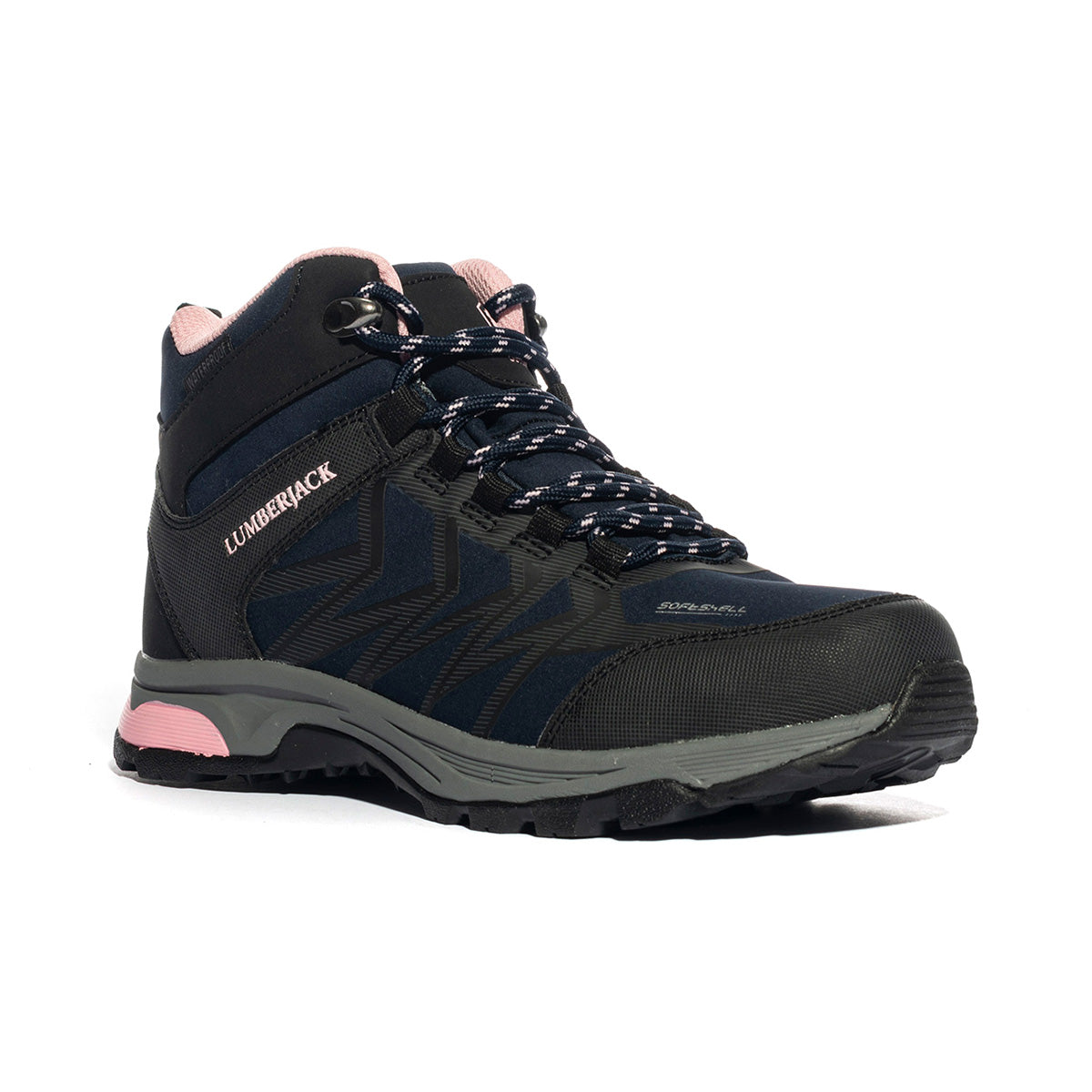 LUMBERJACK SWA6701-001 NAVY BLUE BLACK M0014 Sneakers Donna 