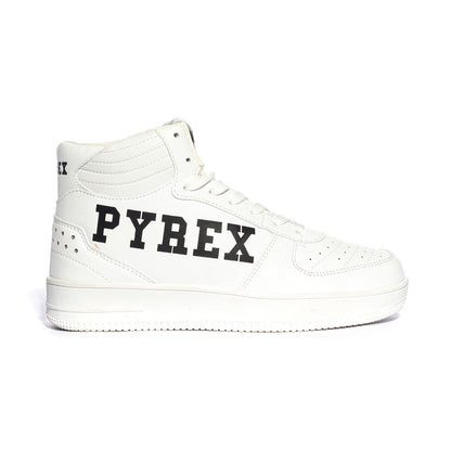 PYREX PYSF220130 WHITE NERO Sneakers Donna 