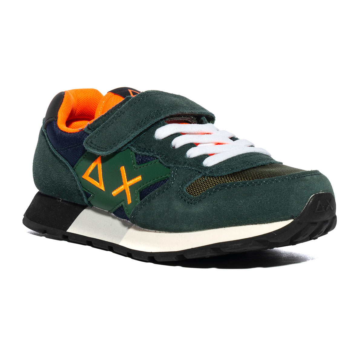 SUN 68 Z42315K377KID VERDE SCURO NAVY BLUE Sneakers Bambino 