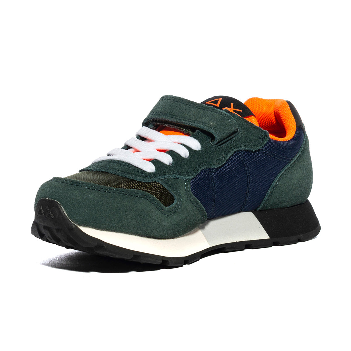 SUN 68 Z42315K377KID VERDE SCURO NAVY BLUE Sneakers Bambino 