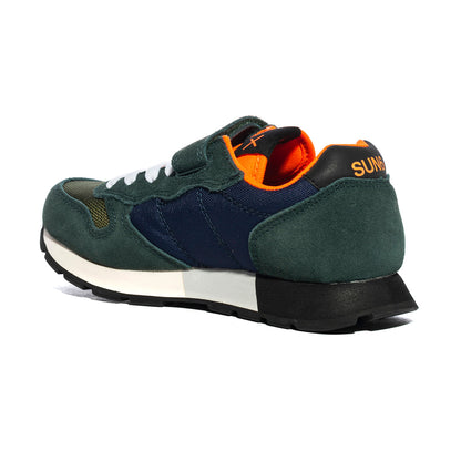 SUN 68 Z42315K377KID VERDE SCURO NAVY BLUE Sneakers Bambino 