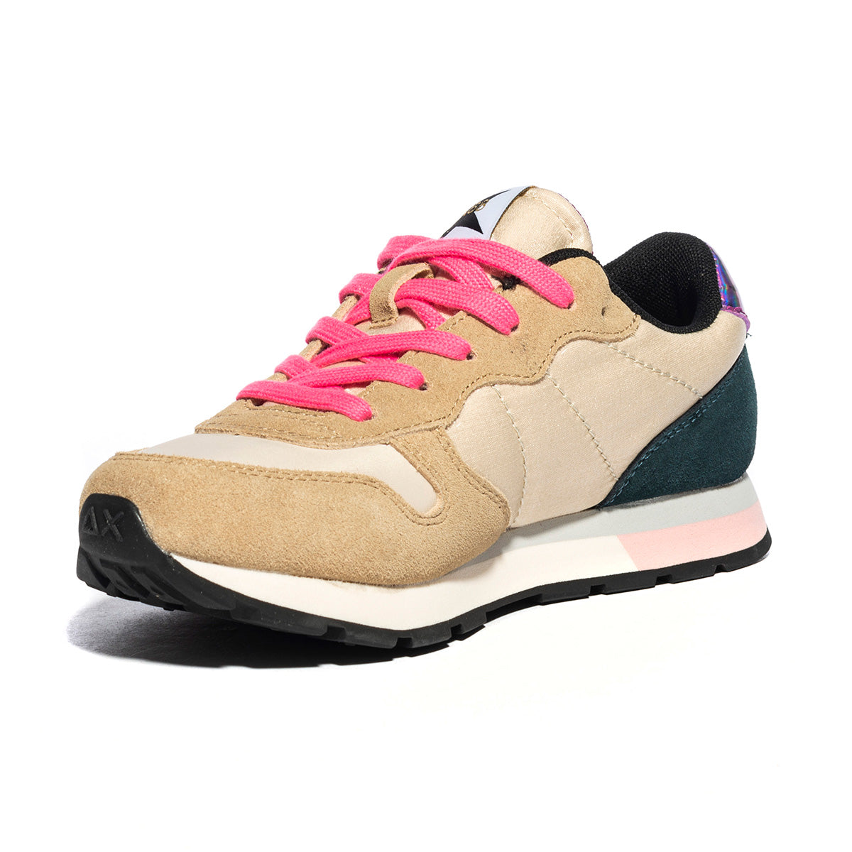 Sneakers Sun 68 Girl'S Stargirl Satin   Beige