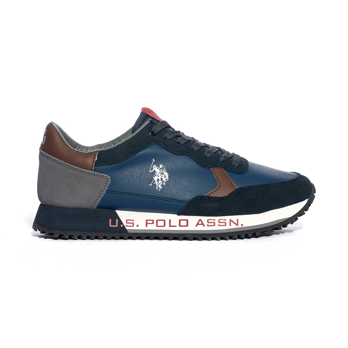 U.S. POLO ASSN. CLEEF002MDARK BLUE GRAY