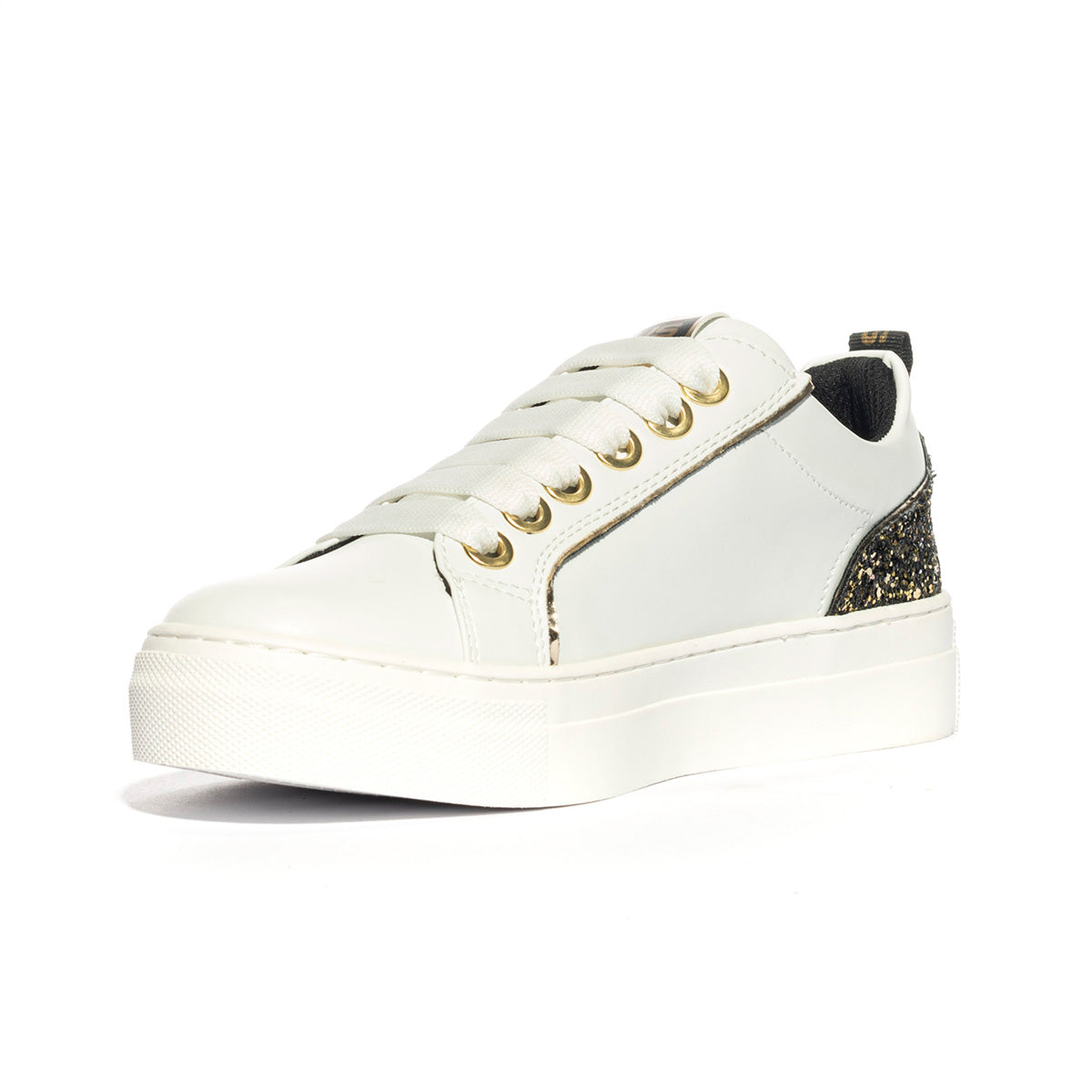 Sneakers 4US 42501 Bianche Oro