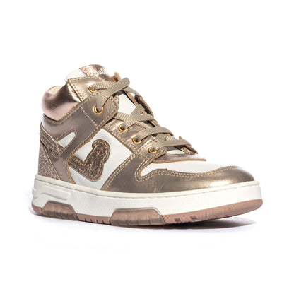 BALDUCCI RUJ1062 CHAMPAGNE BIANCO Sneakers Bambina 