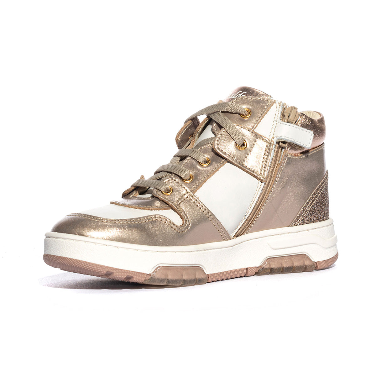 BALDUCCI RUJ1062 CHAMPAGNE BIANCO Sneakers Bambina 