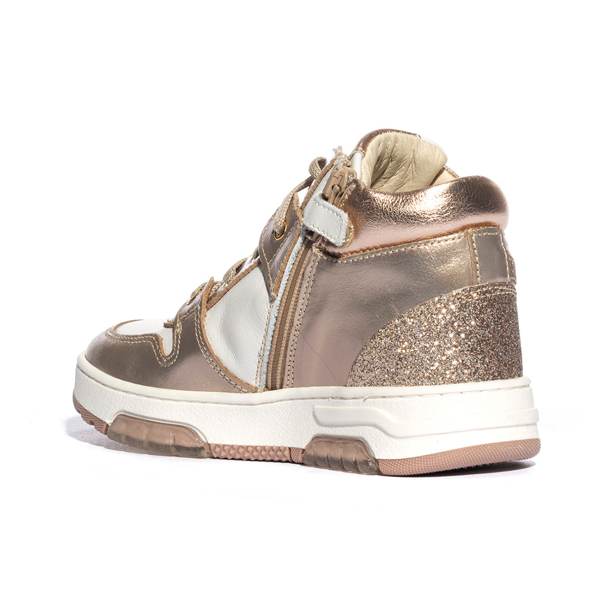 BALDUCCI RUJ1062 CHAMPAGNE BIANCO Sneakers Bambina 