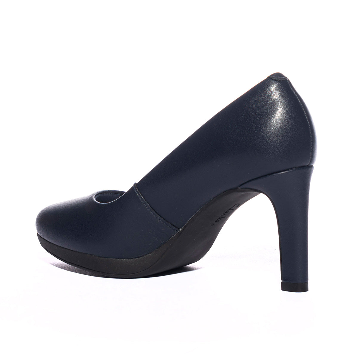 CLARKS 26162667NAVY LEATHER