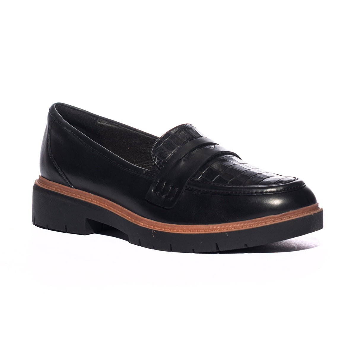 CLARKS 26174452BLACK LEATHER