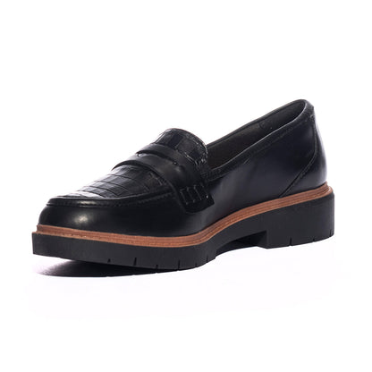 CLARKS 26174452BLACK LEATHER