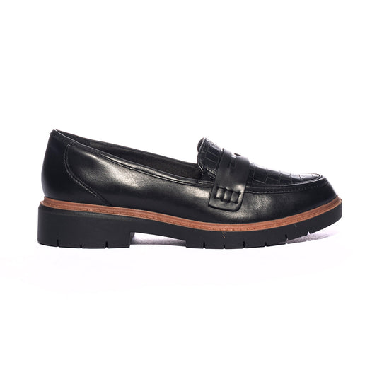 CLARKS 26174452BLACK LEATHER