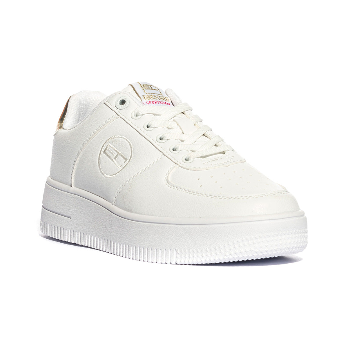 COVERI CSW328302-52 WHITE GOLD Sneakers Donna 