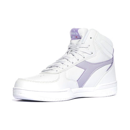 Sneakers Diadora Raptor Mid BIanche Lilla