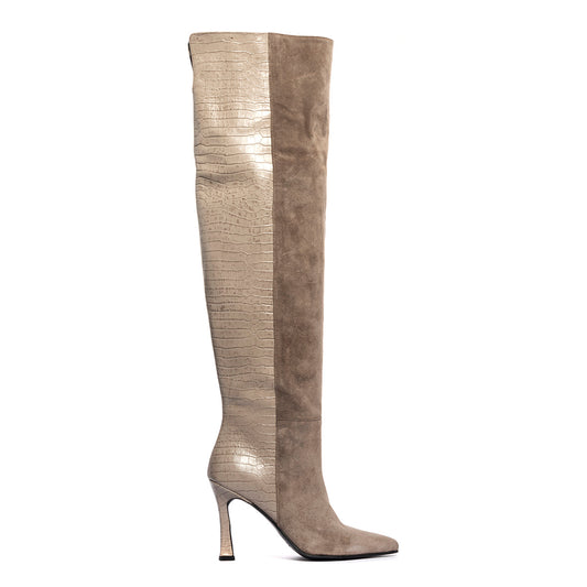 DOLCE MODA SARA 45 TAUPE Stivali Donna 