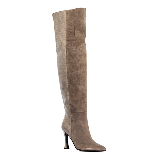 DOLCE MODA SARA 45 TAUPE Stivali Donna 