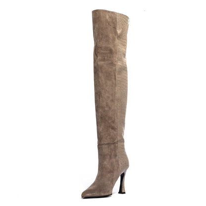 DOLCE MODA SARA 45 TAUPE Stivali Donna 