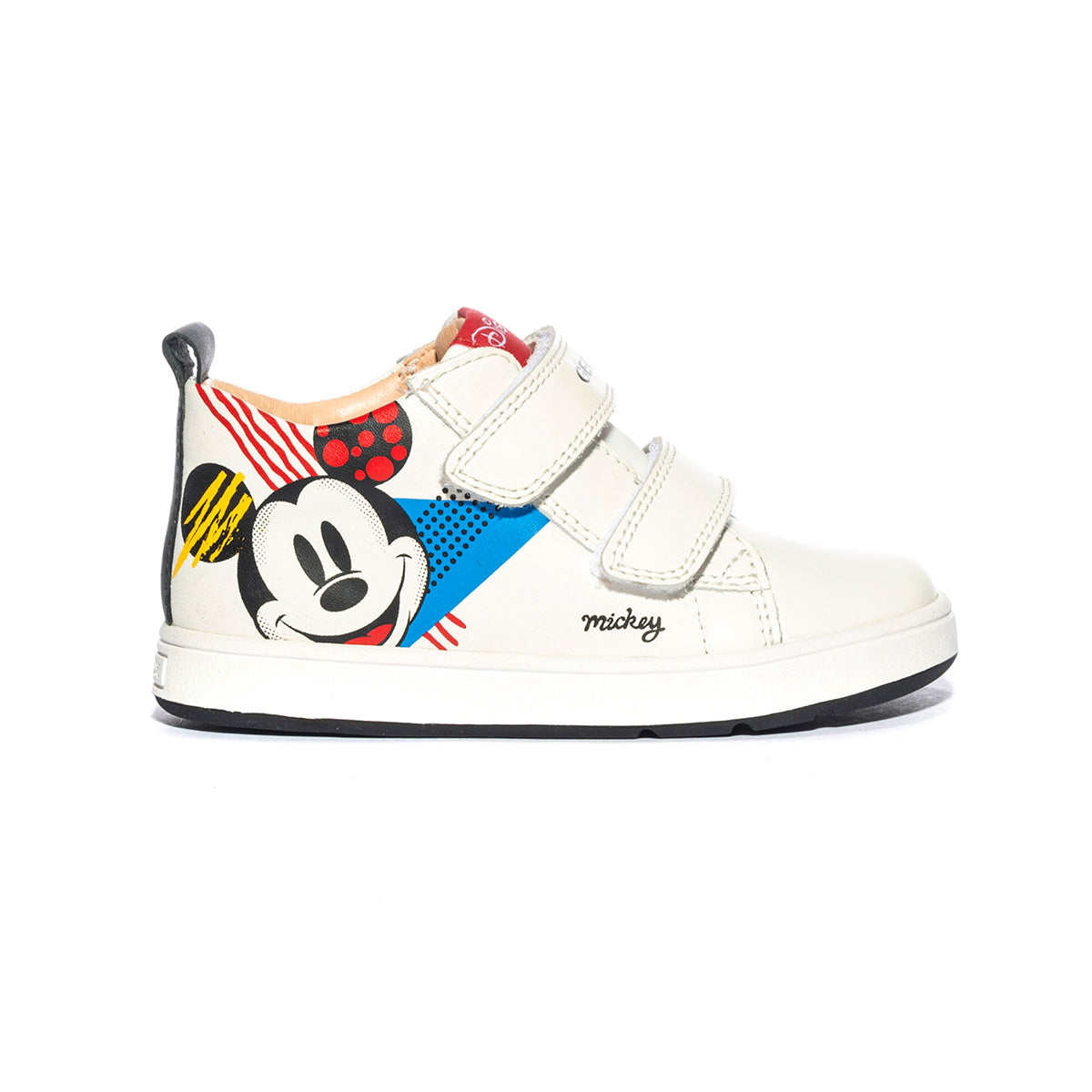 GEOX B364DB WHITE MULTICOLOR    C0653 Sneakers Bambino 
