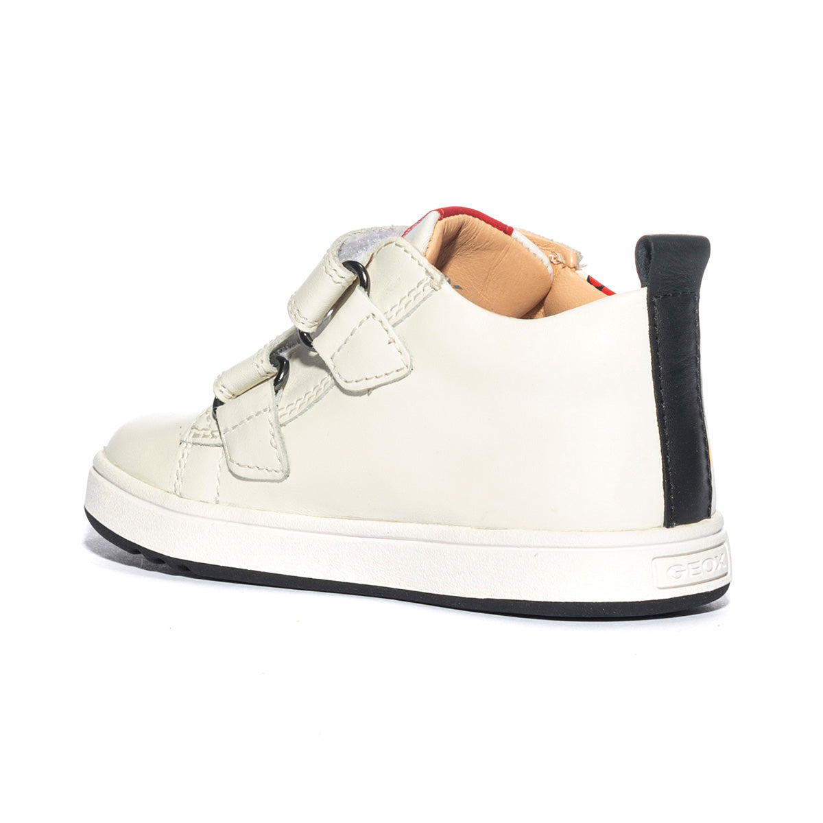GEOX B364DB WHITE MULTICOLOR    C0653 Sneakers Bambino 
