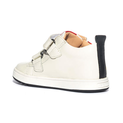 GEOX B364DB WHITE MULTICOLOR    C0653 Sneakers Bambino 