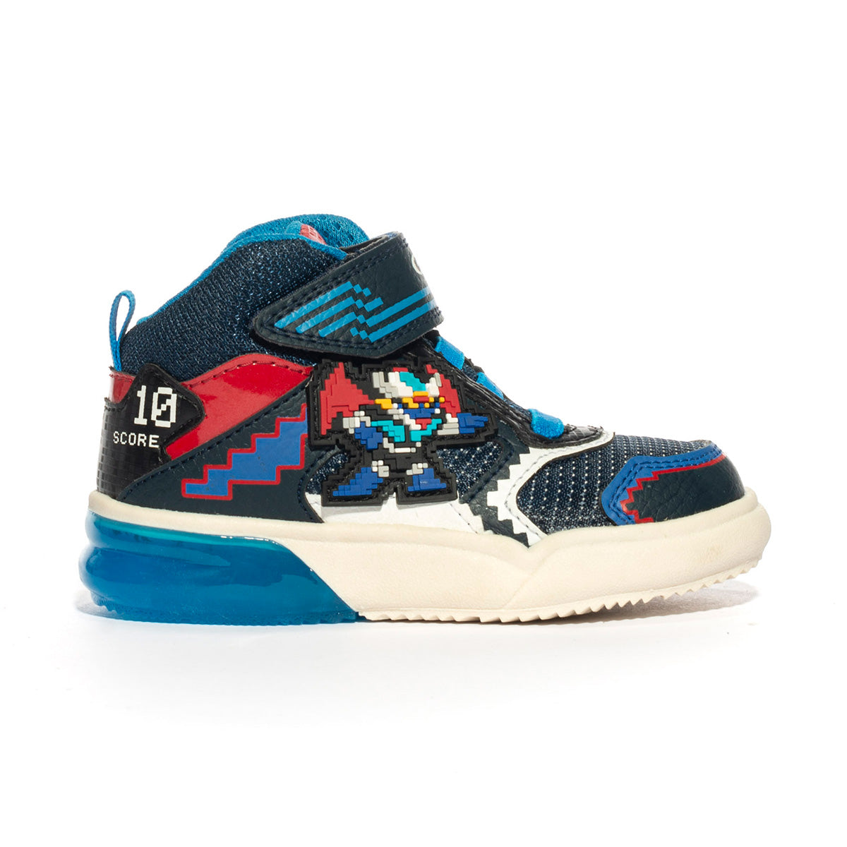 GEOX J269YB NAVY LT BLUE        C0693 Sneakers Bambino 