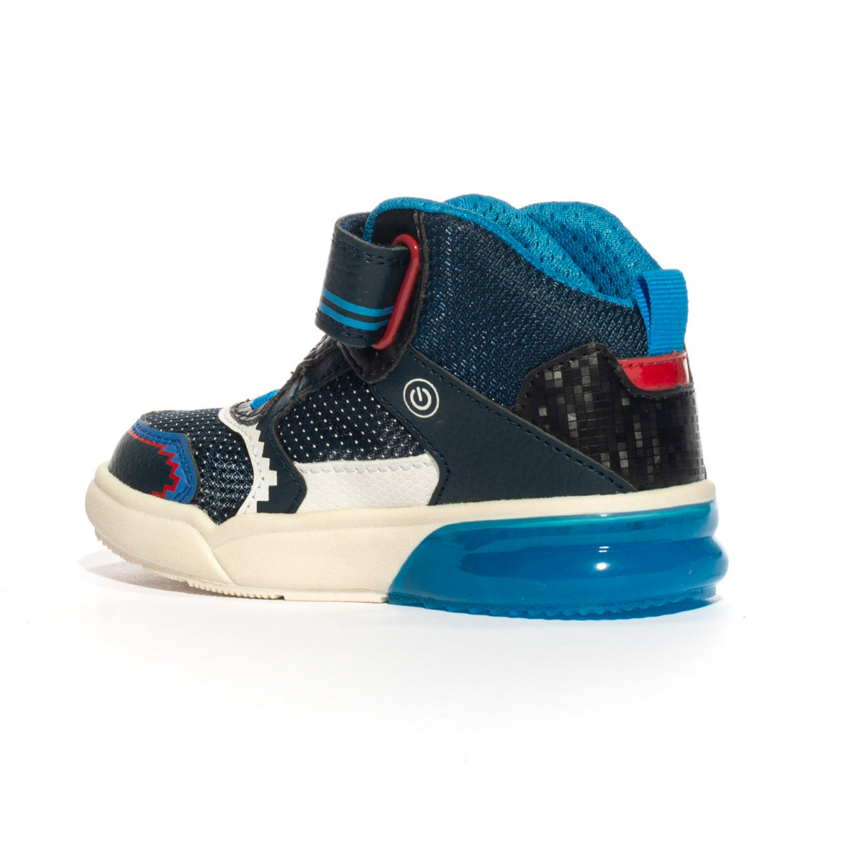 GEOX J269YB NAVY LT BLUE        C0693 Sneakers Bambino 