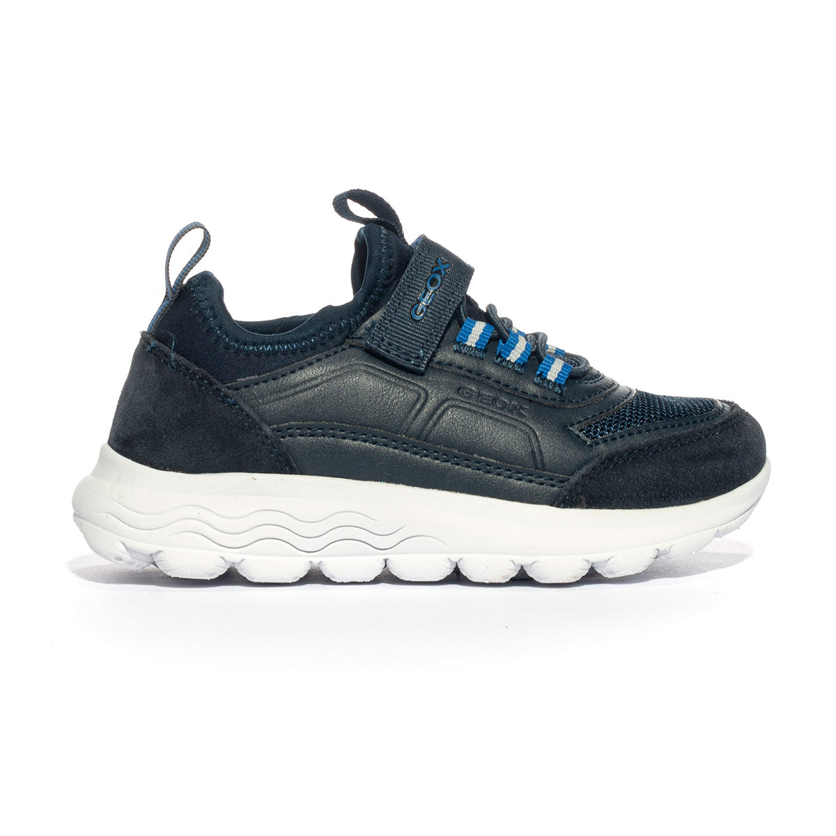 GEOX J26H7D NAVY ROYAL          C4226 Sneakers Bambino 