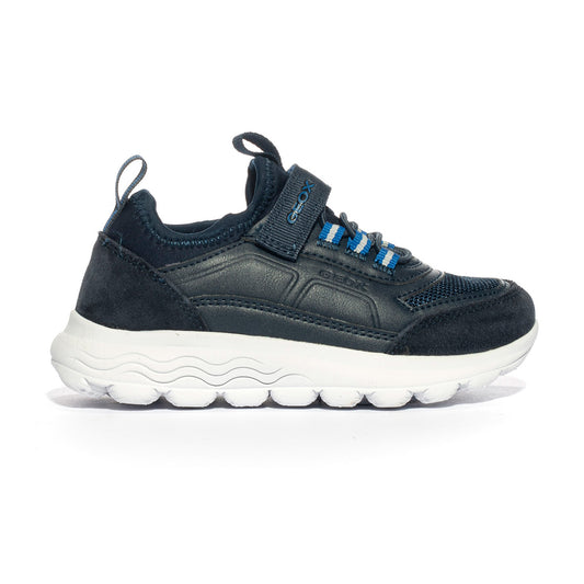 GEOX J26H7D NAVY ROYAL          C4226 Sneakers Bambino 