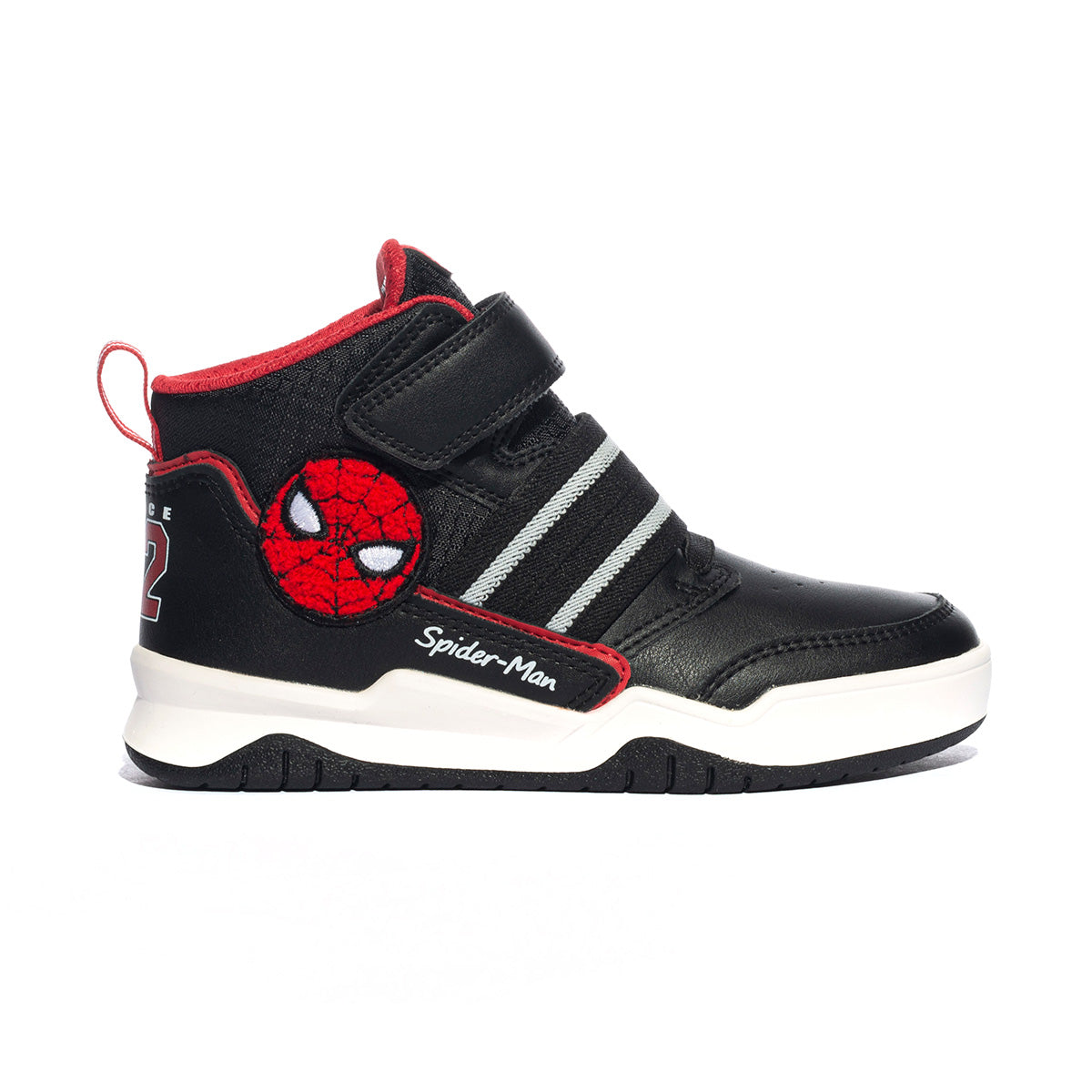 GEOX J367RD BLACK RED  C0048 Sneakers Bambino 