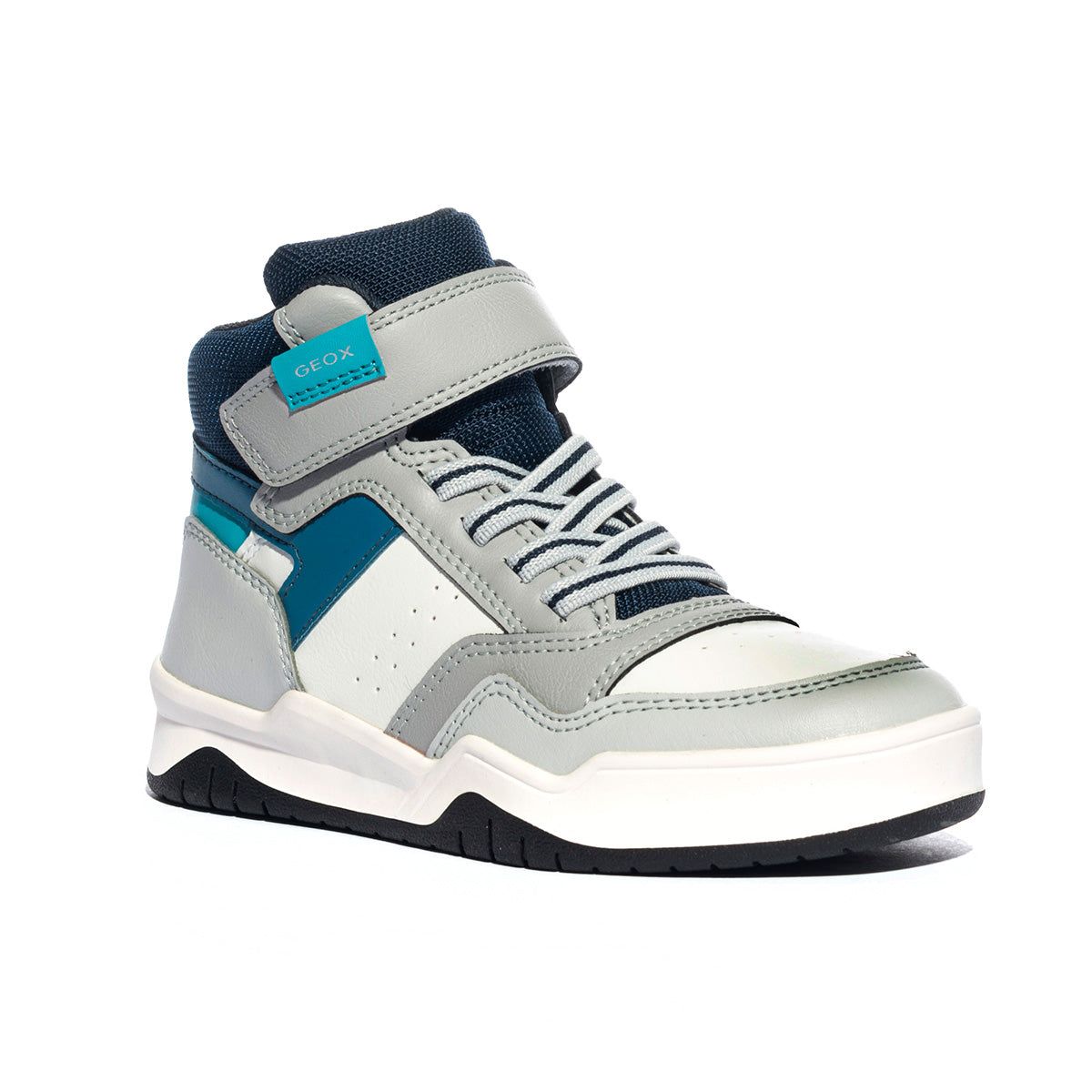 GEOX J367RF LT GREY LT BLUE C9145 Sneakers Bambino 