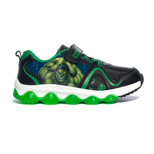 Sneakers Hulk Con Luci R1010128S Nere Verdi